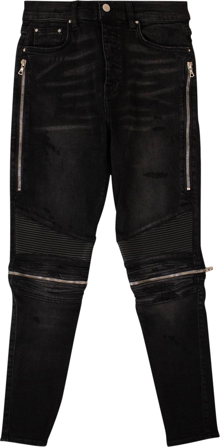 Amiri MX2 High Rise Skinny Jeans 'Black'