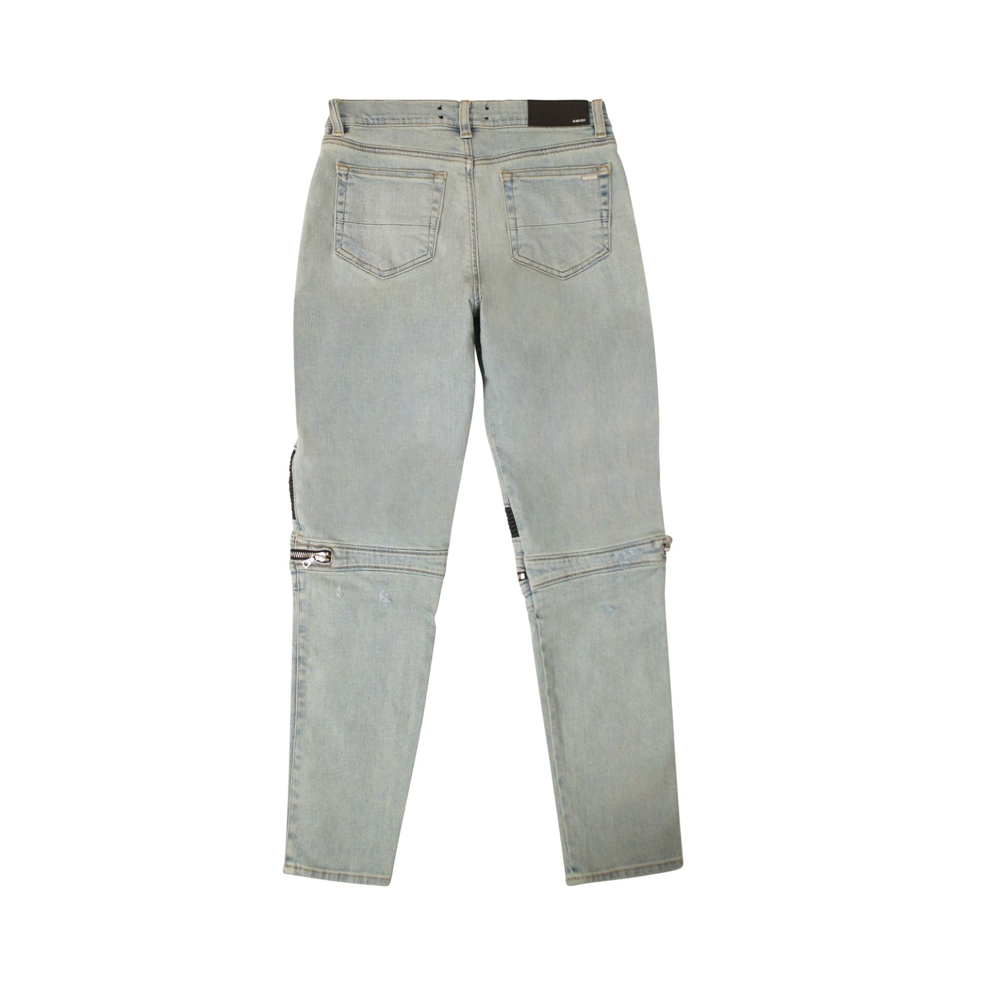 anir ♡ Buy Amiri MX2 Skinny Biker Jeans 'Blue' - W9W01185SDRGB BLUE