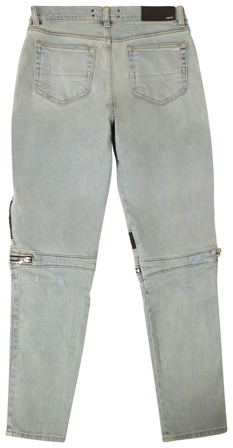Amiri MX2 Skinny Biker Jeans Blue