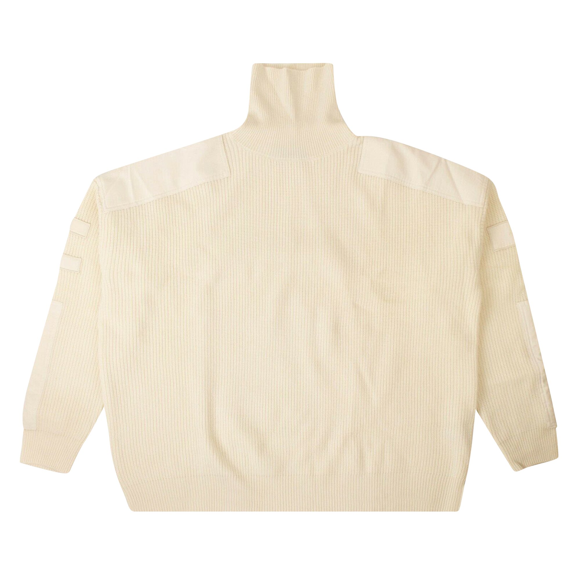 Buy Amiri Military Patch Turtle Neck Sweater 'White 