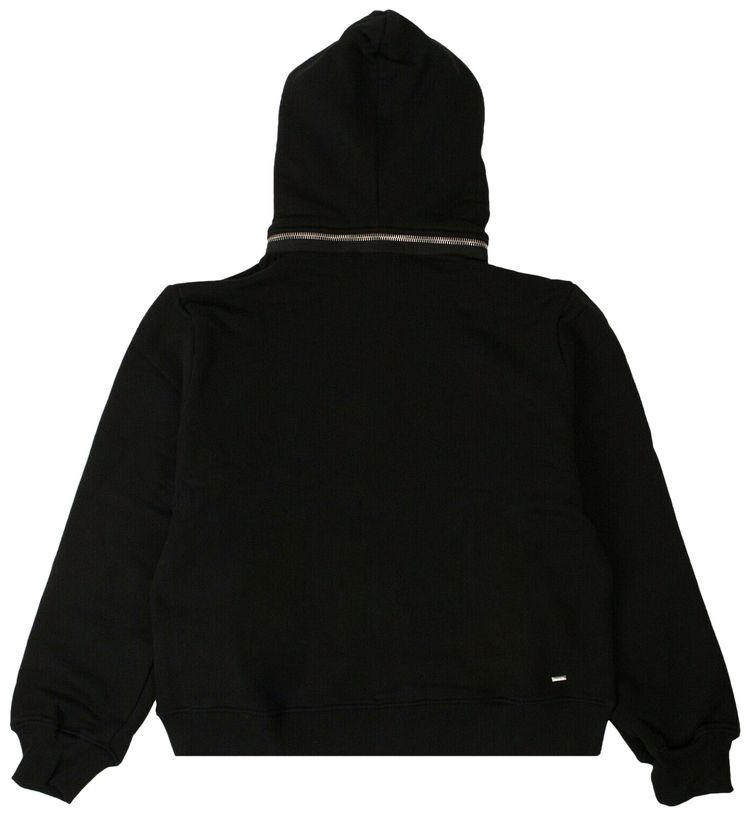 Amiri Removable Hood Hoodie Black