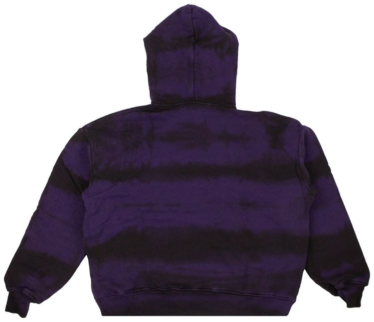 Amiri Shot Gun Tie Dye Hoodie Purple