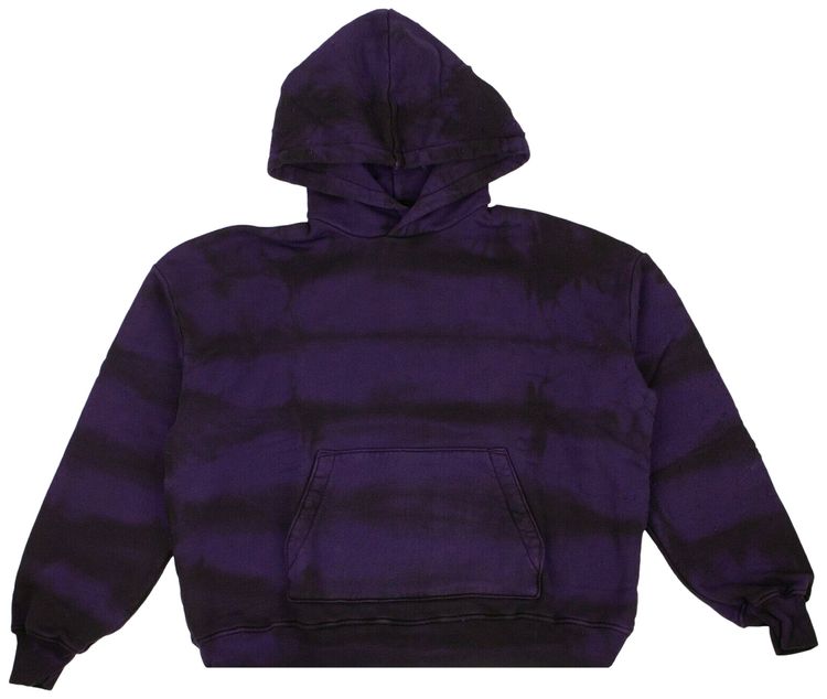 Amiri Shot Gun Tie Dye Hoodie Purple
