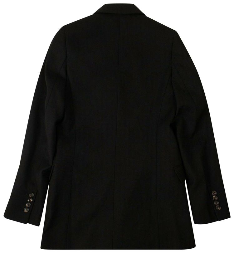 Amiri Embroidered Collar Blazer Jacket Black