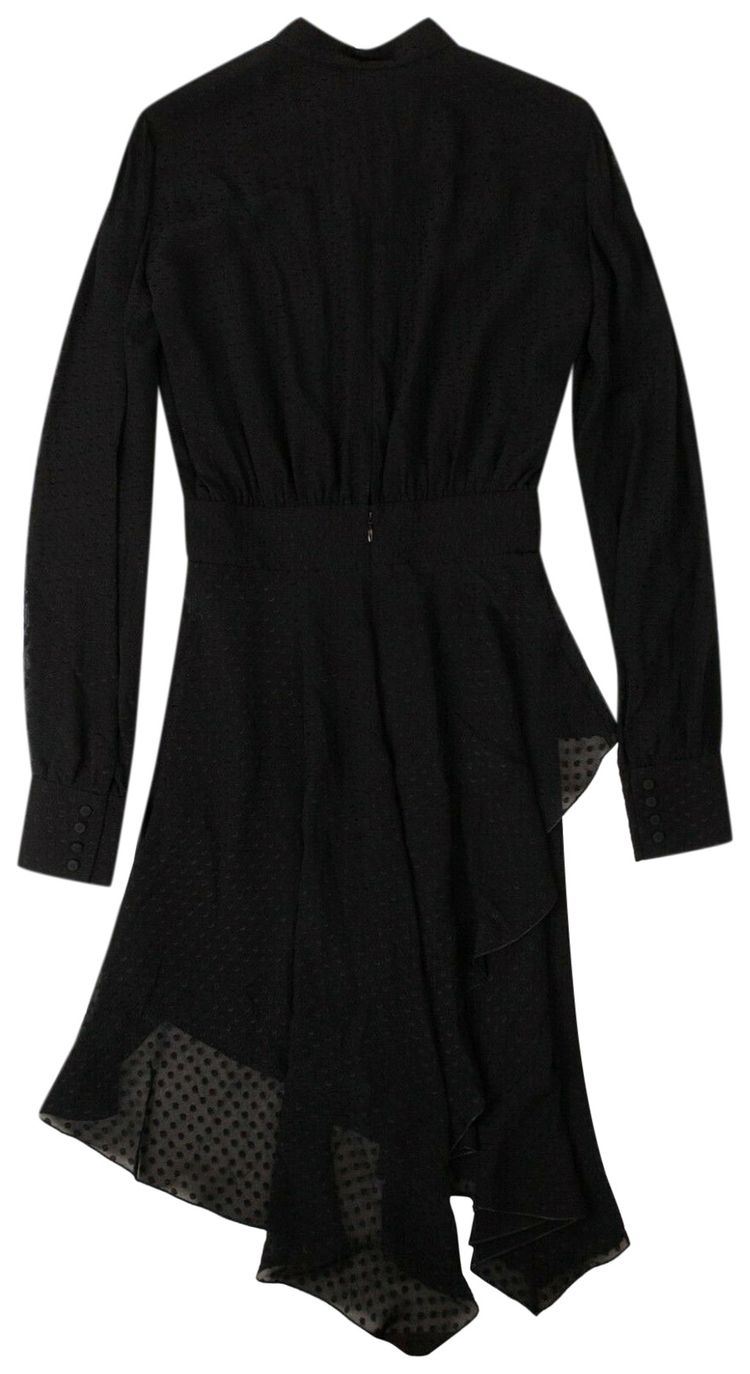 Amiri Western Long Sleeve Dress Black