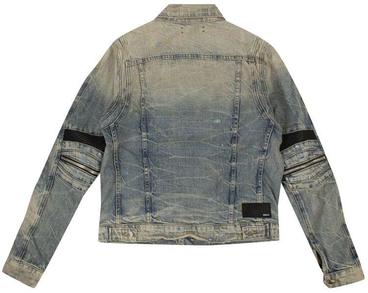 Amiri Vintage Denim Jacket Blue