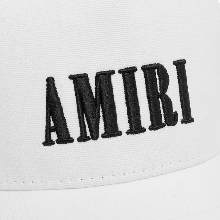 Amiri Core Logo Trucker Hat White