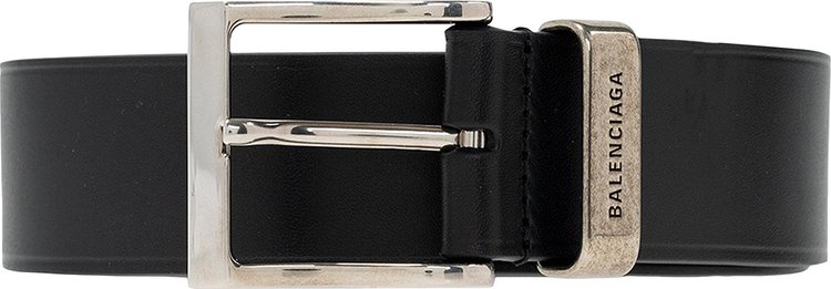 Balenciaga Rectangle Large Belt 'Black'