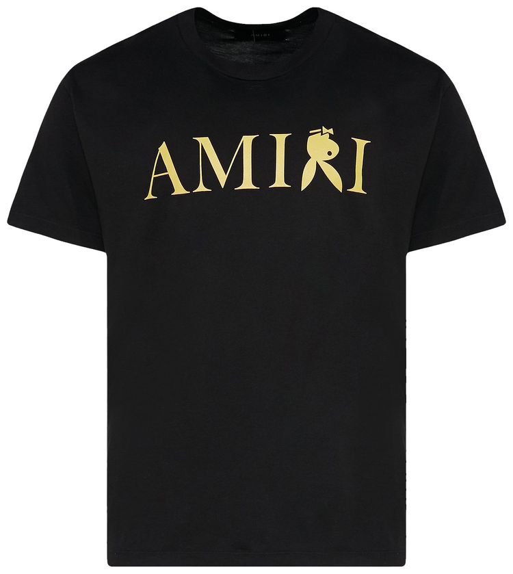 Amiri Reverse Bunny Tee Black