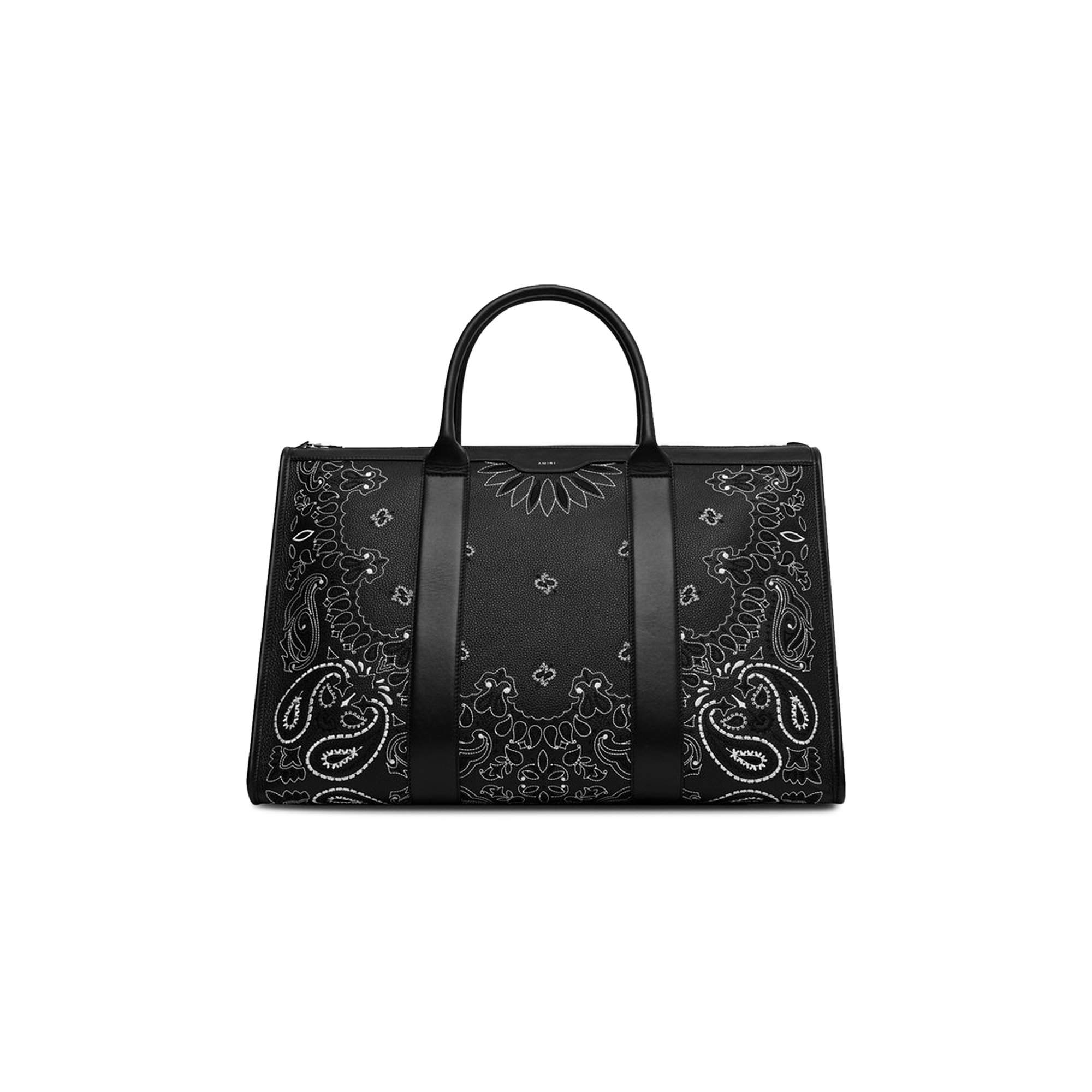 Buy Amiri Bandana Weekender Bag 'Black' - MABW03 001 BLAC | GOAT