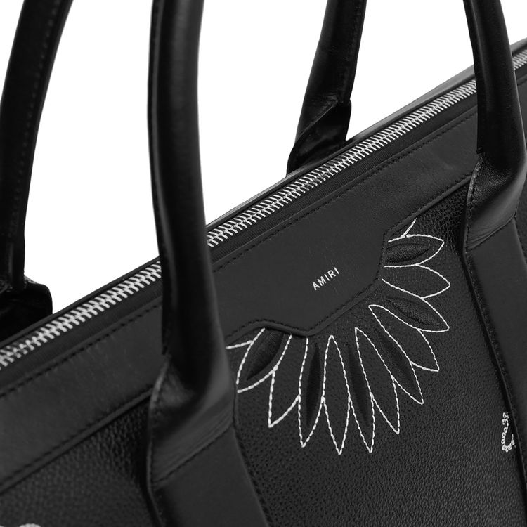 Amiri Bandana Weekender Bag Black