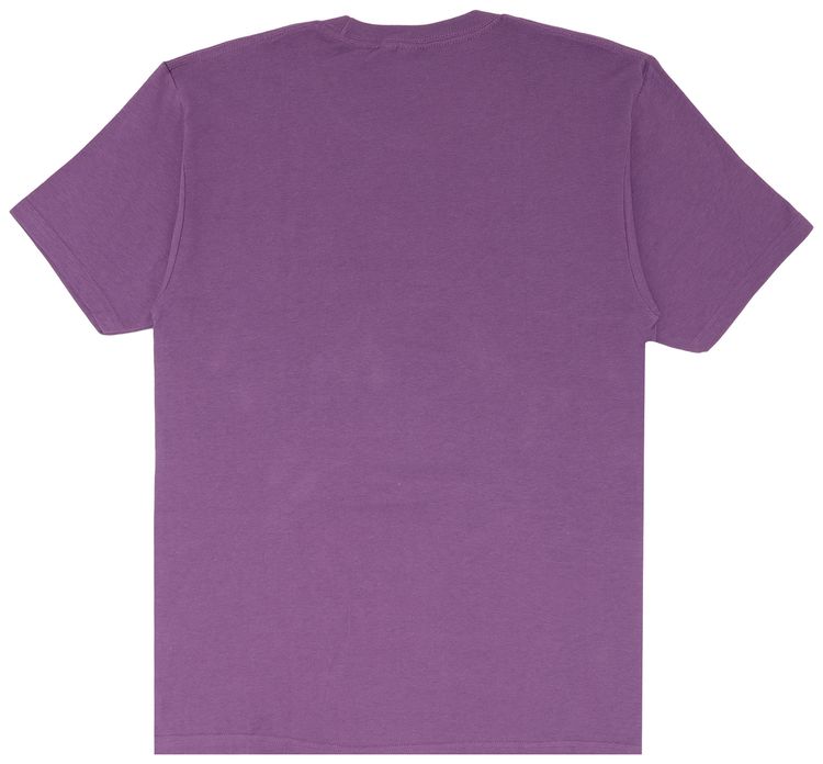 Stussy No4 Croc Tee PurpleBlack