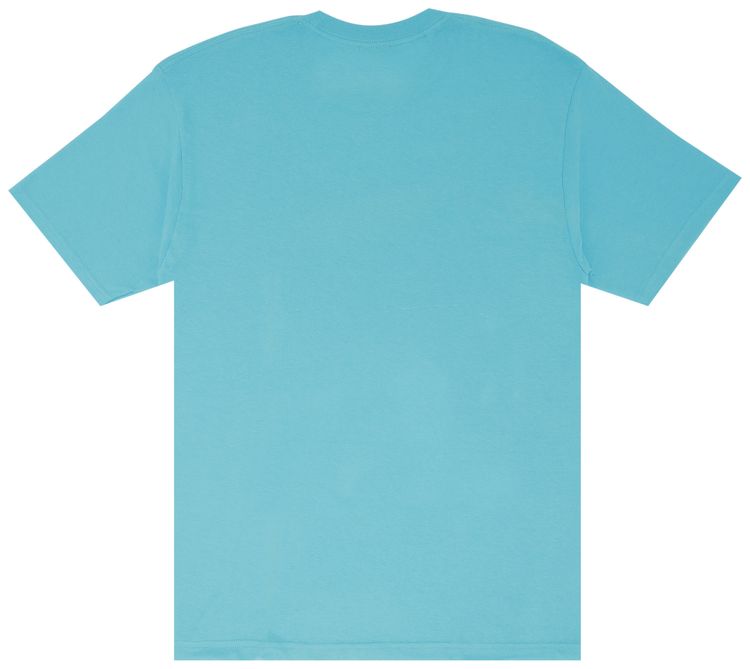 Stussy Stock Tone Logo Tee Teal