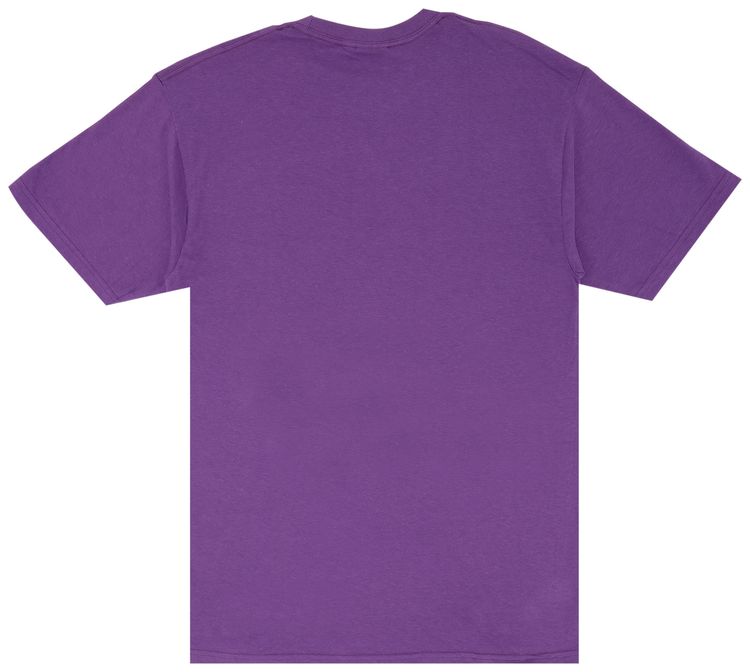 Stussy Stock Tone Logo Tee Purple