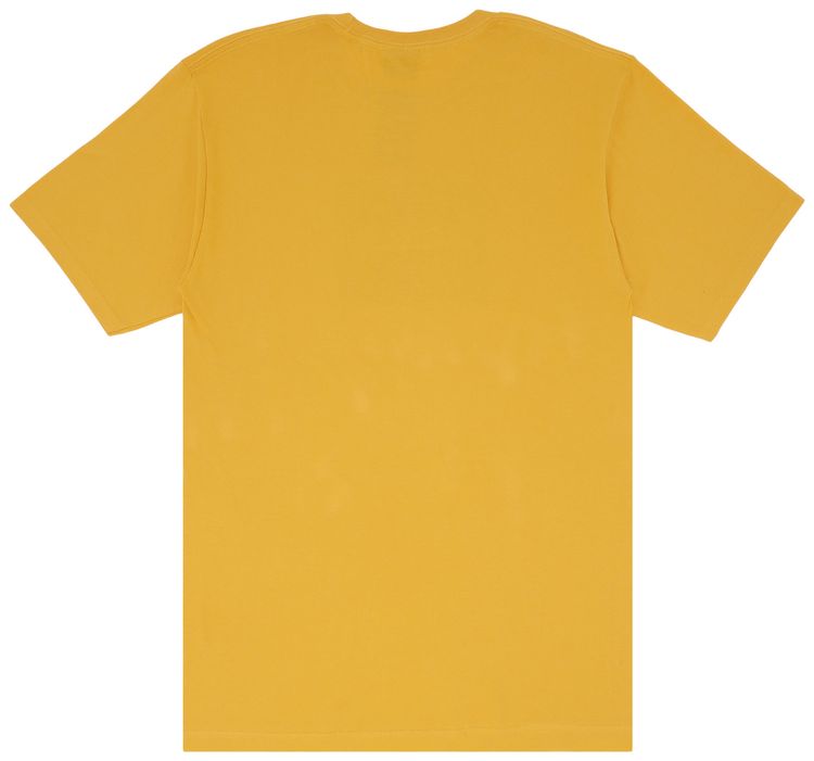 Stussy Stock Box Tee Yellow
