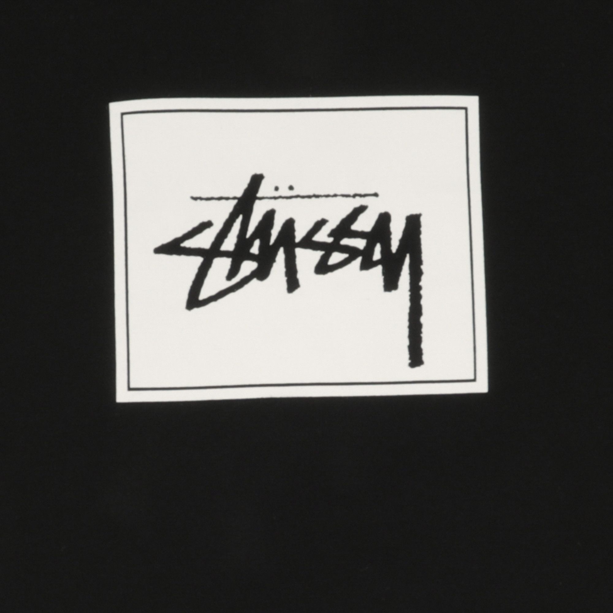 正規品販売！ Box Stock Stussy Buy Tee GOAT | BLAC 1903739 - 'Black' トップス