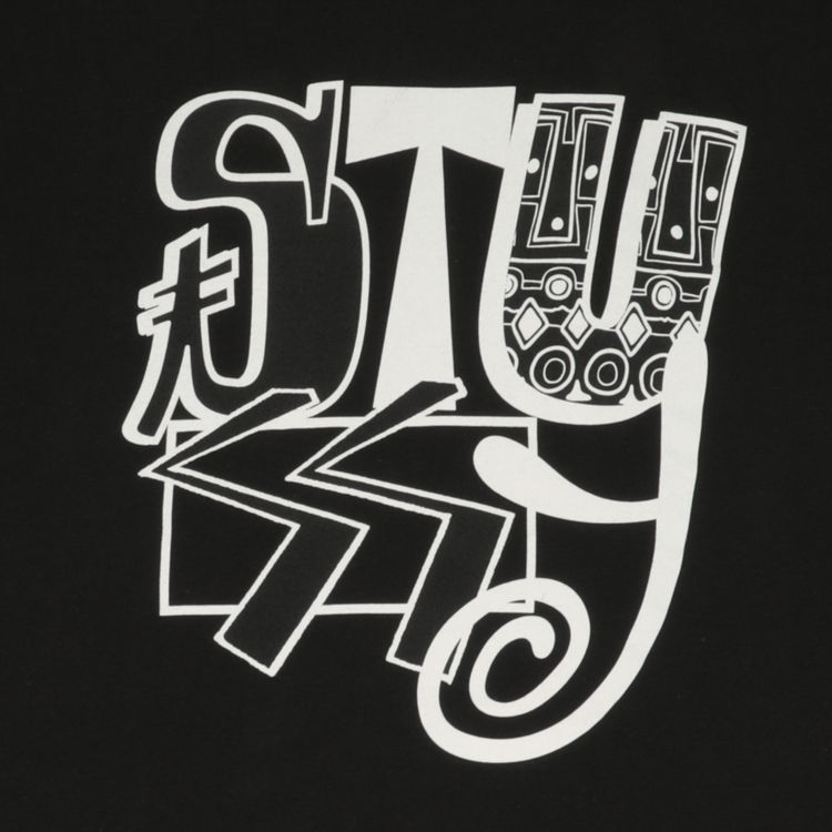 Stussy Mix Tee Black