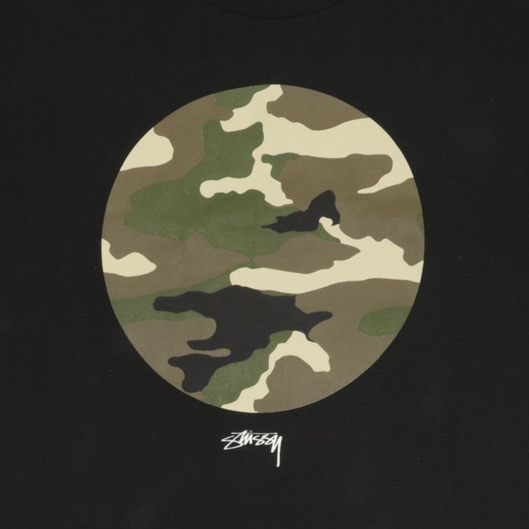 Stussy Camo Tee BlackGreen