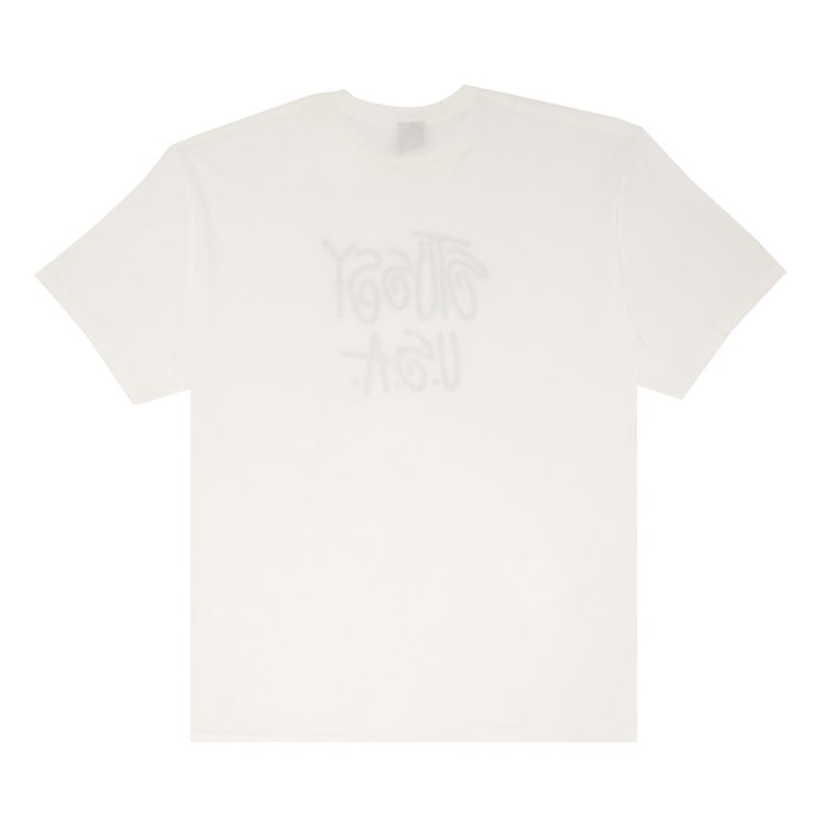 Stussy USA Tee WhiteBlack