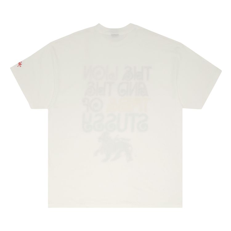 Stussy Gear Lion Tee White