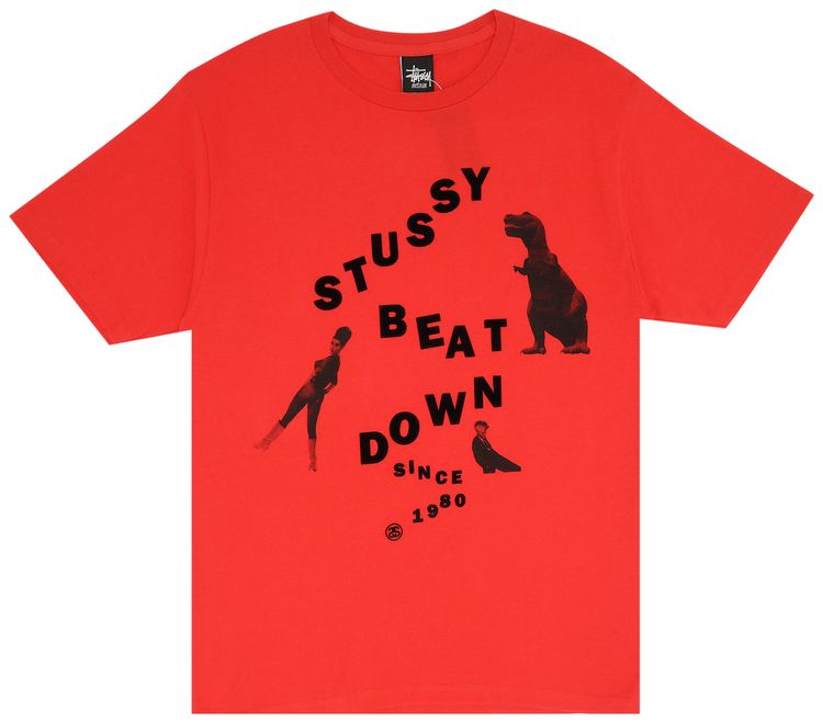 Stussy Beatdown Tee Red