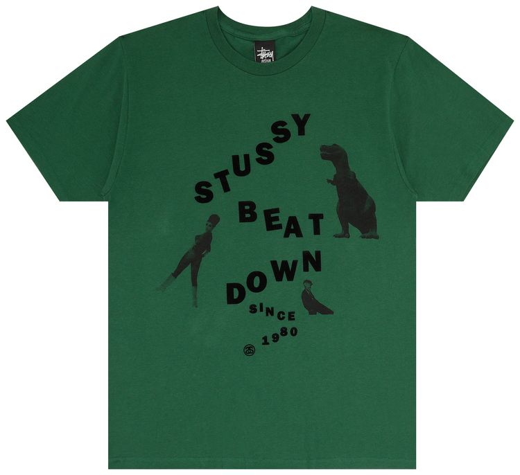 Stussy Beatdown Tee Green