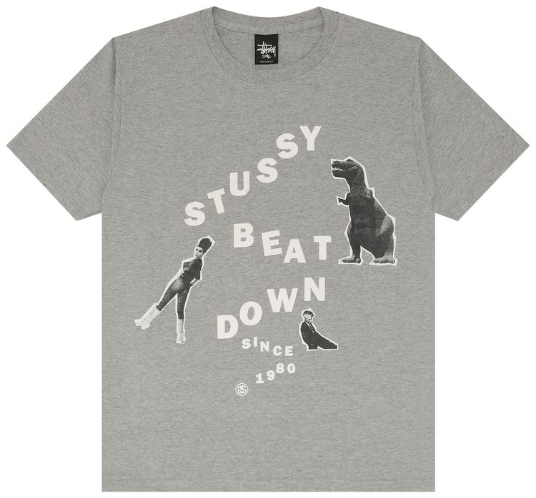 Stussy Beatdown Tee Grey