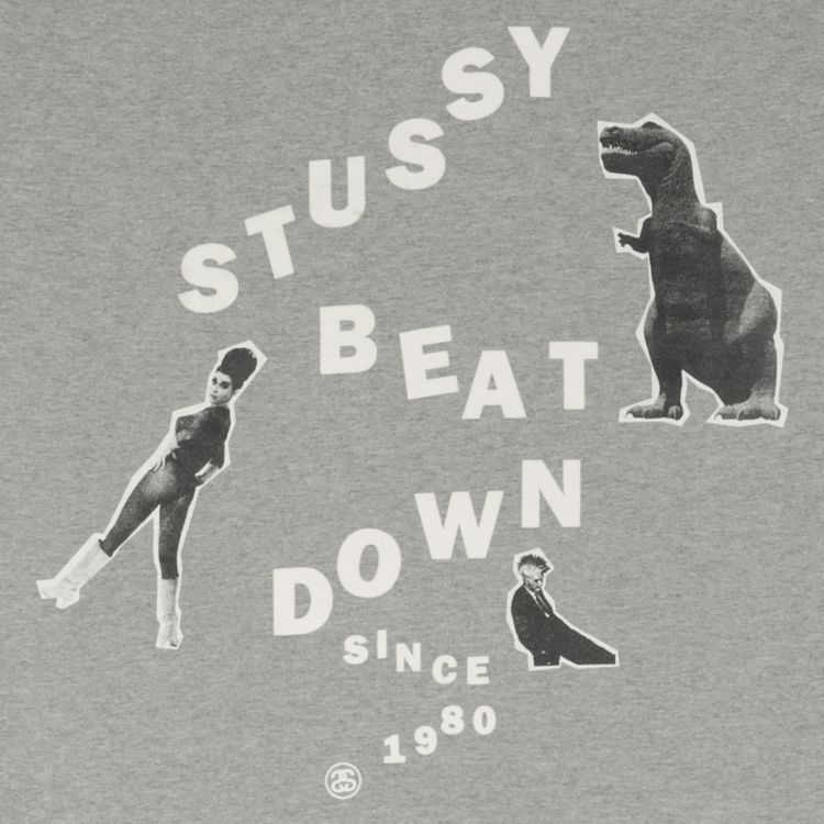 Stussy Beatdown Tee Grey