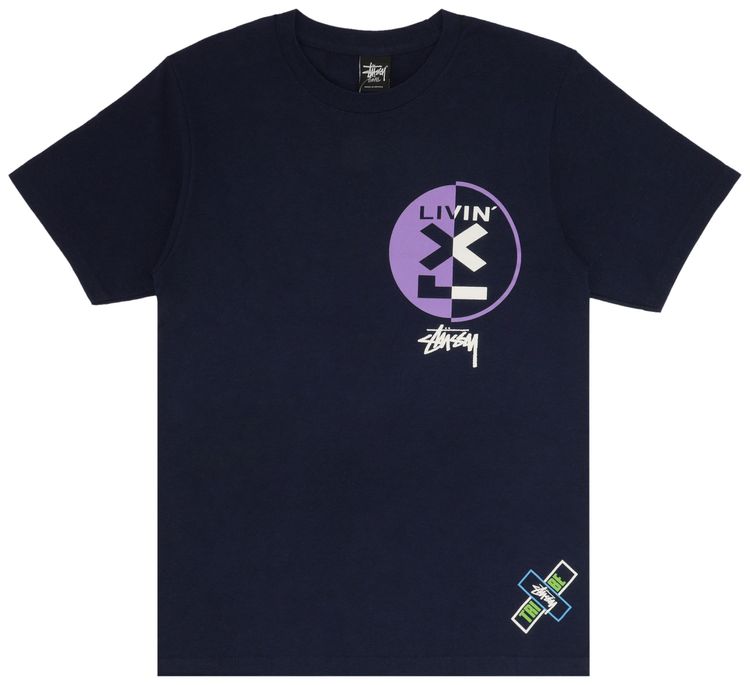 Stussy Power Tee Navy