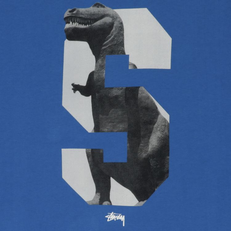 Stussy S Dino Tee Blue
