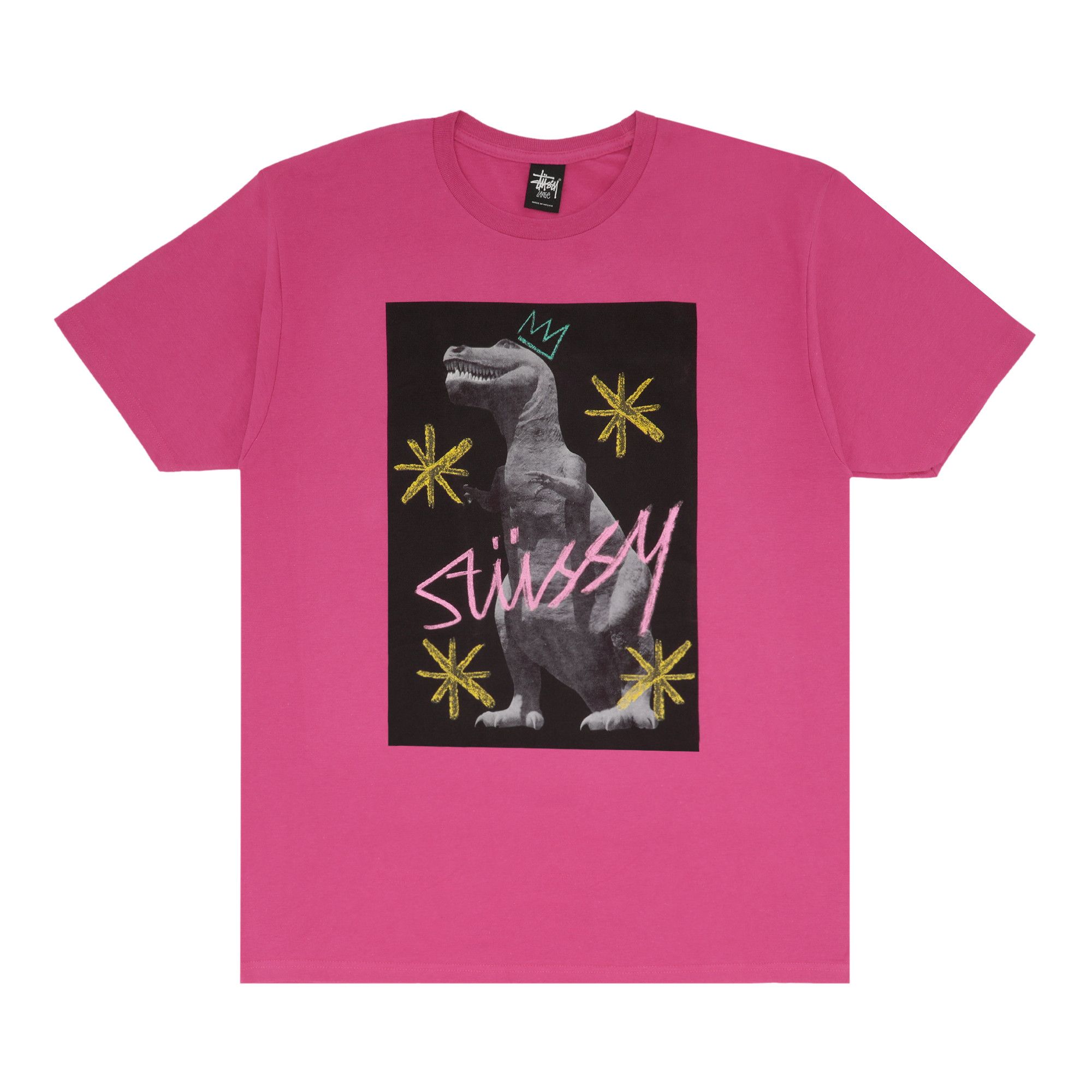 Stussy pink best sale tee