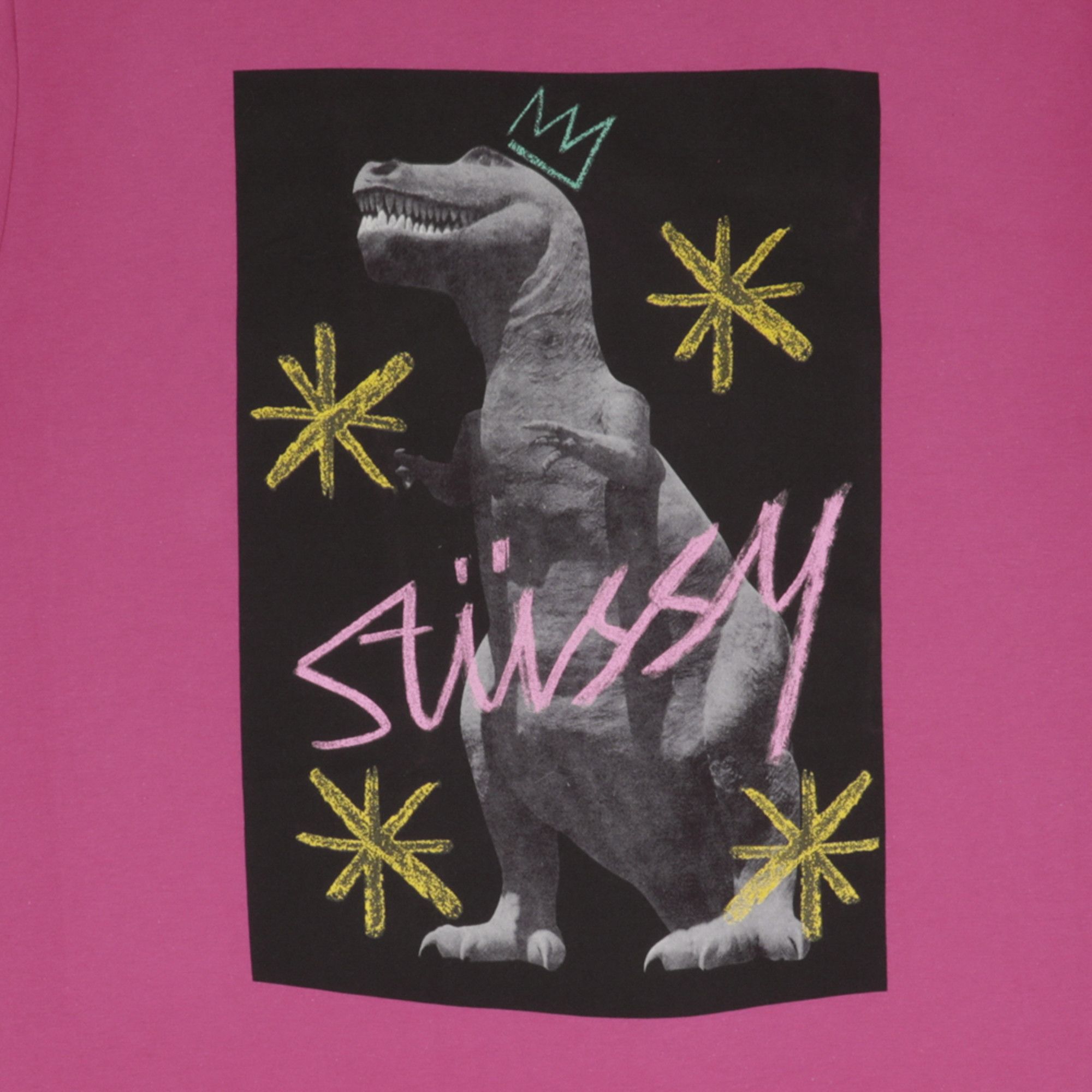Buy Stussy Dino Sketch Tee 'Pink' - 1903344 PINK | GOAT