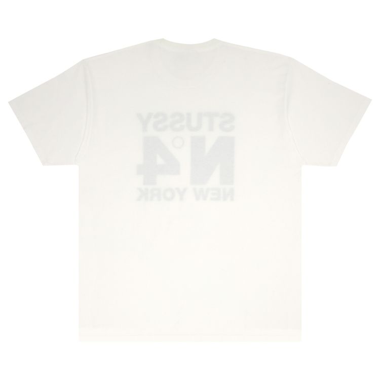 Stussy No4 New York Tee White