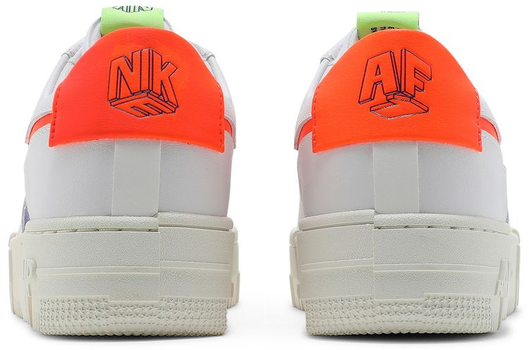 Nike Wmns Air Force 1 Pixel White Concord Crimson