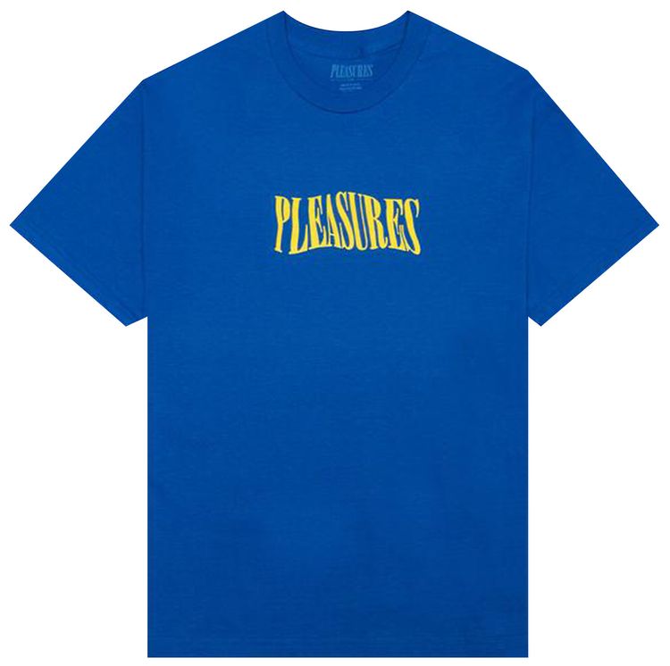 Pleasures Party Logo Tee Royal Blue