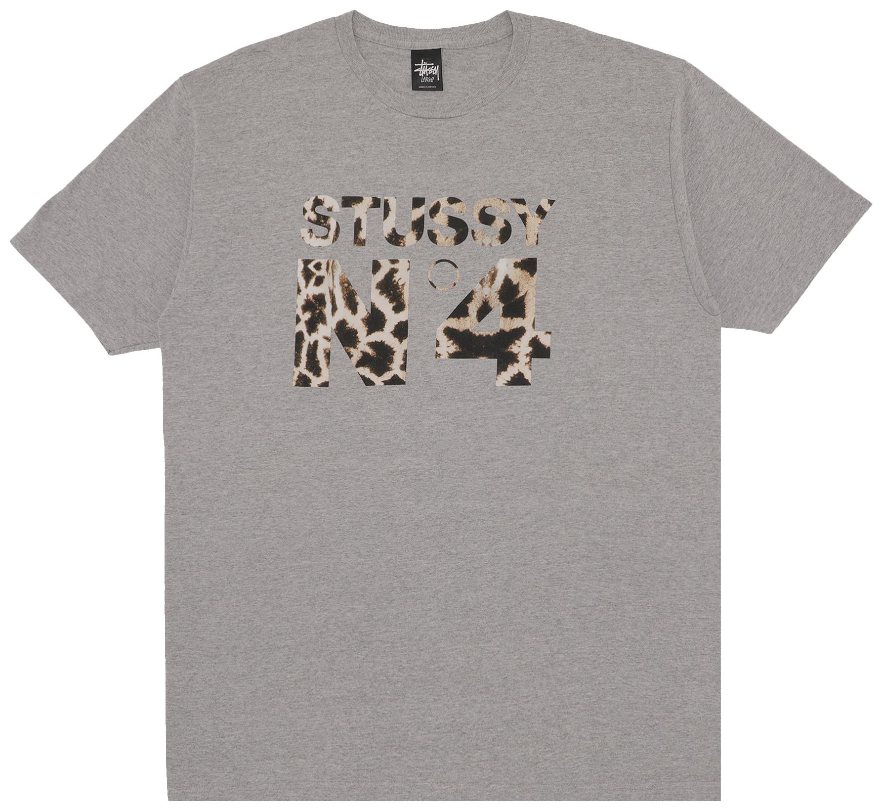 Buy Stussy Giraffe No.4 Tee 'Grey' - 1903087 GREY | GOAT