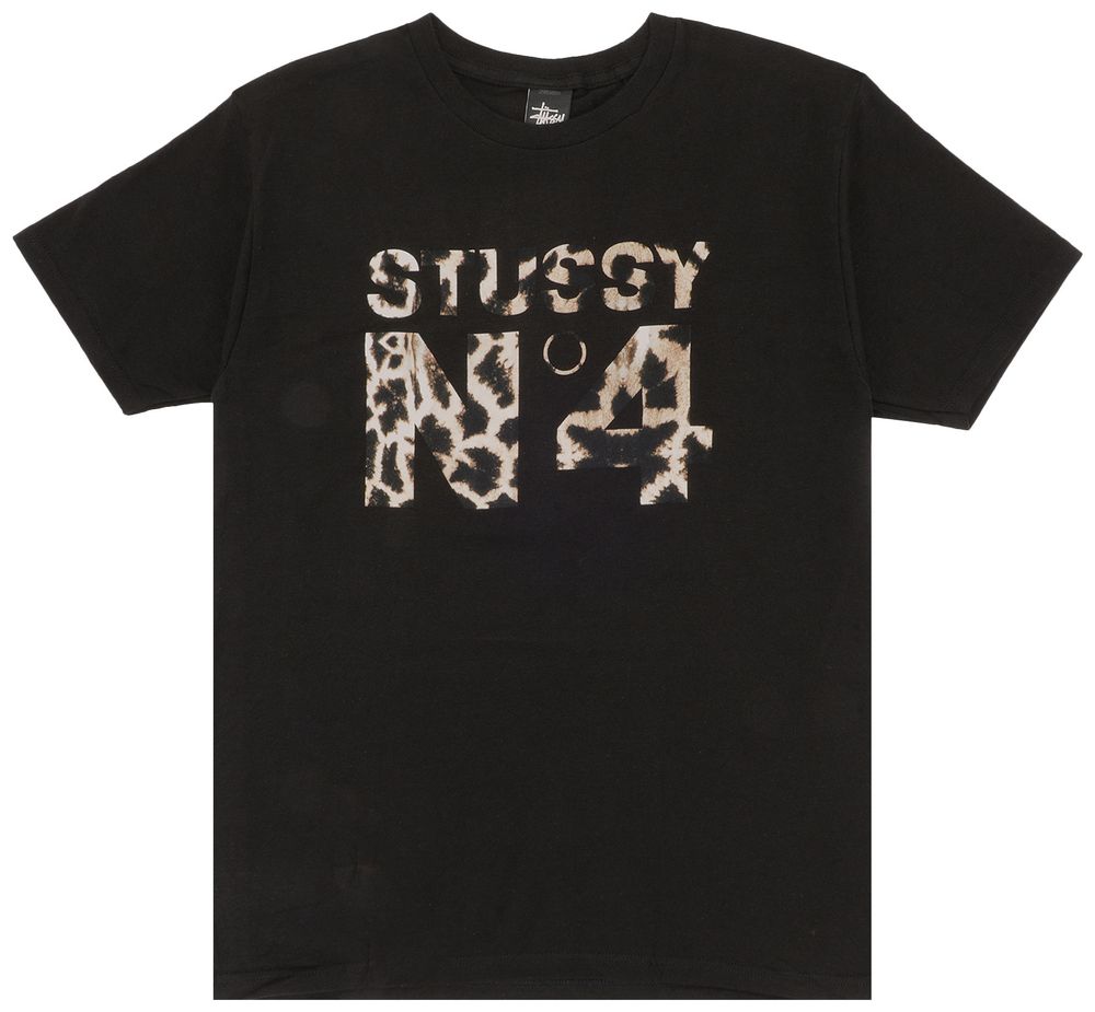 Buy Stussy Giraffe No.4 Tee 'Black' - 1903087 BLAC | GOAT