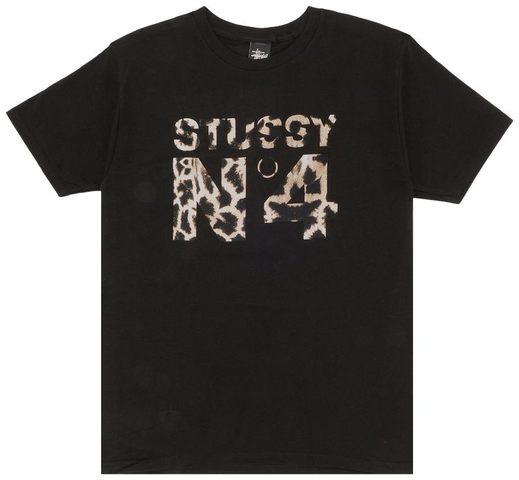 Stussy Giraffe No4 Tee Black