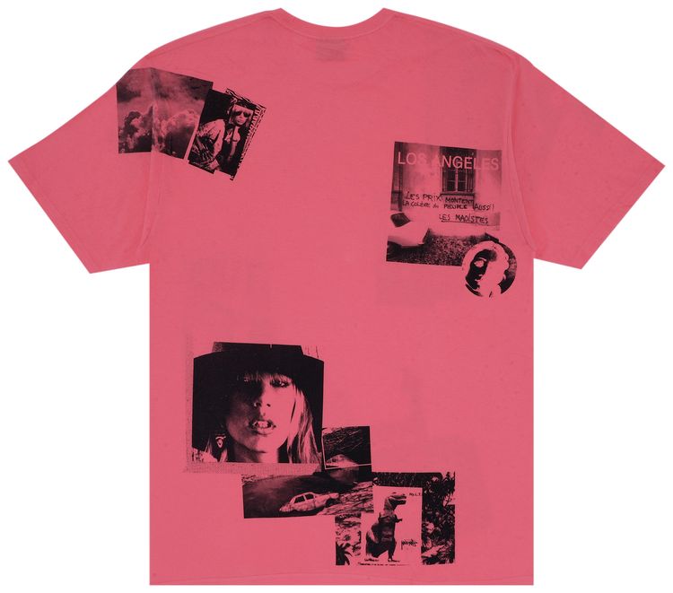 Stussy Photographed Tee Pink