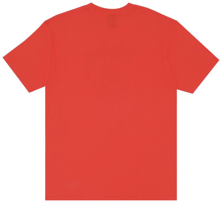 Stussy Stock Tone Logo Tee Red