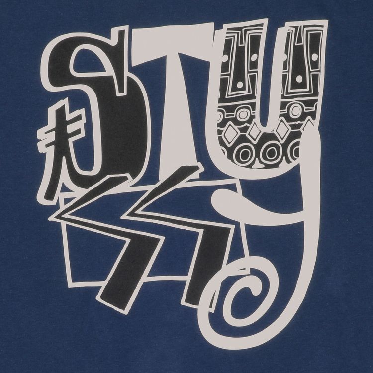 Stussy Mix Tee Indigo
