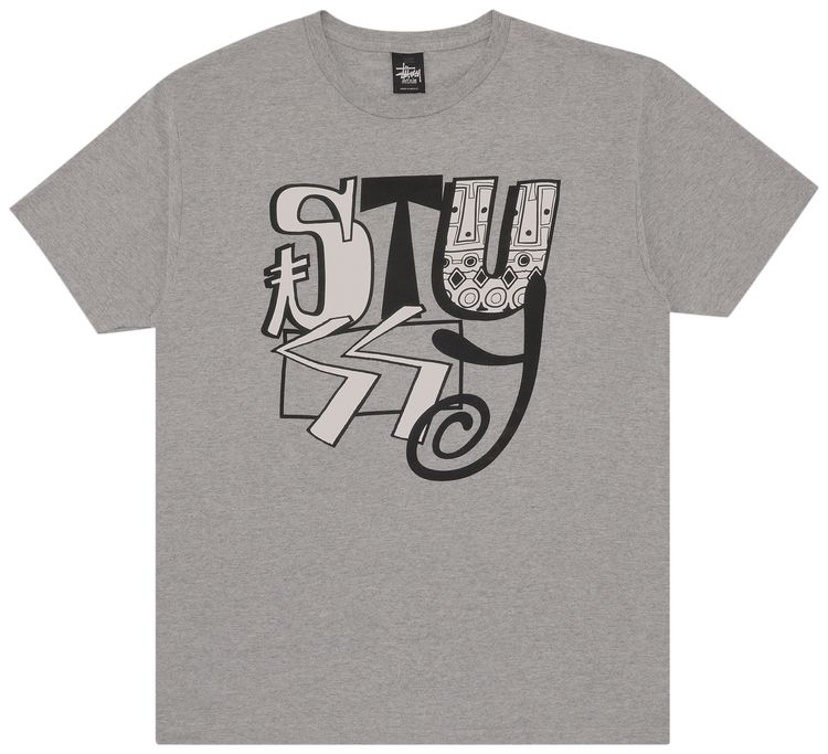 Stussy Mix Tee Grey