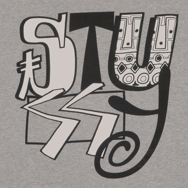 Stussy Mix Tee Grey