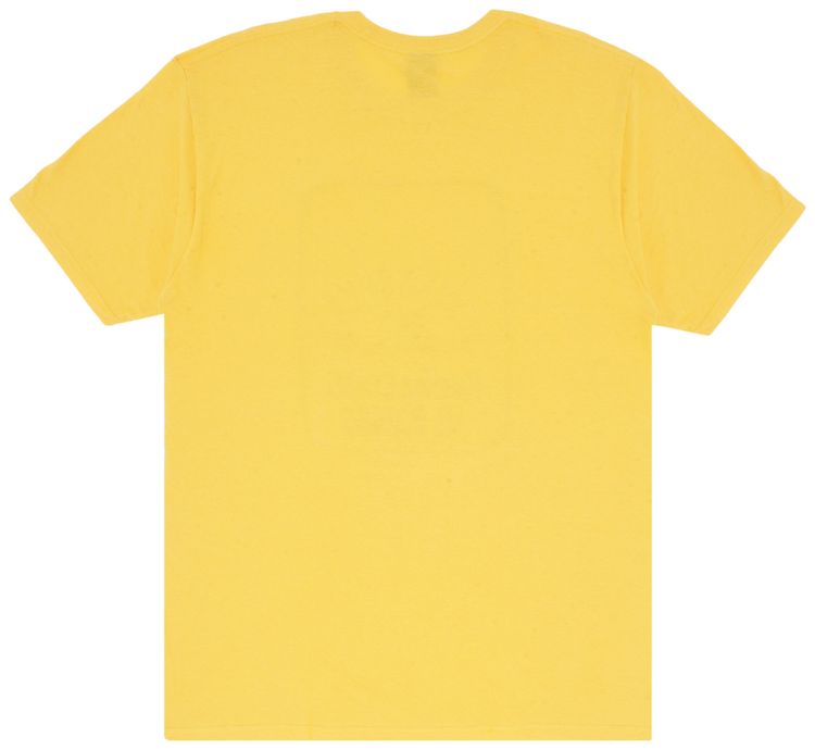 Stussy Knowledge Is King Tee Yellow
