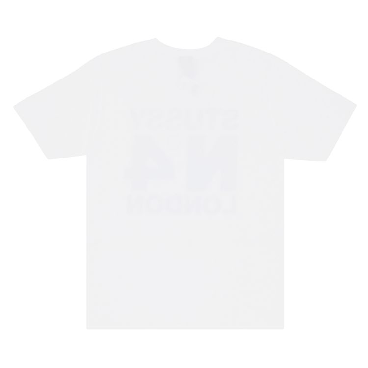 Stussy No4 London Tee White