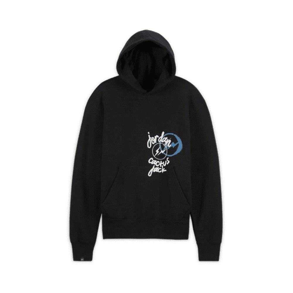 Buy Air Jordan x Travis Scott x Fragment Hoodie 'Black' - DJ0615 ...