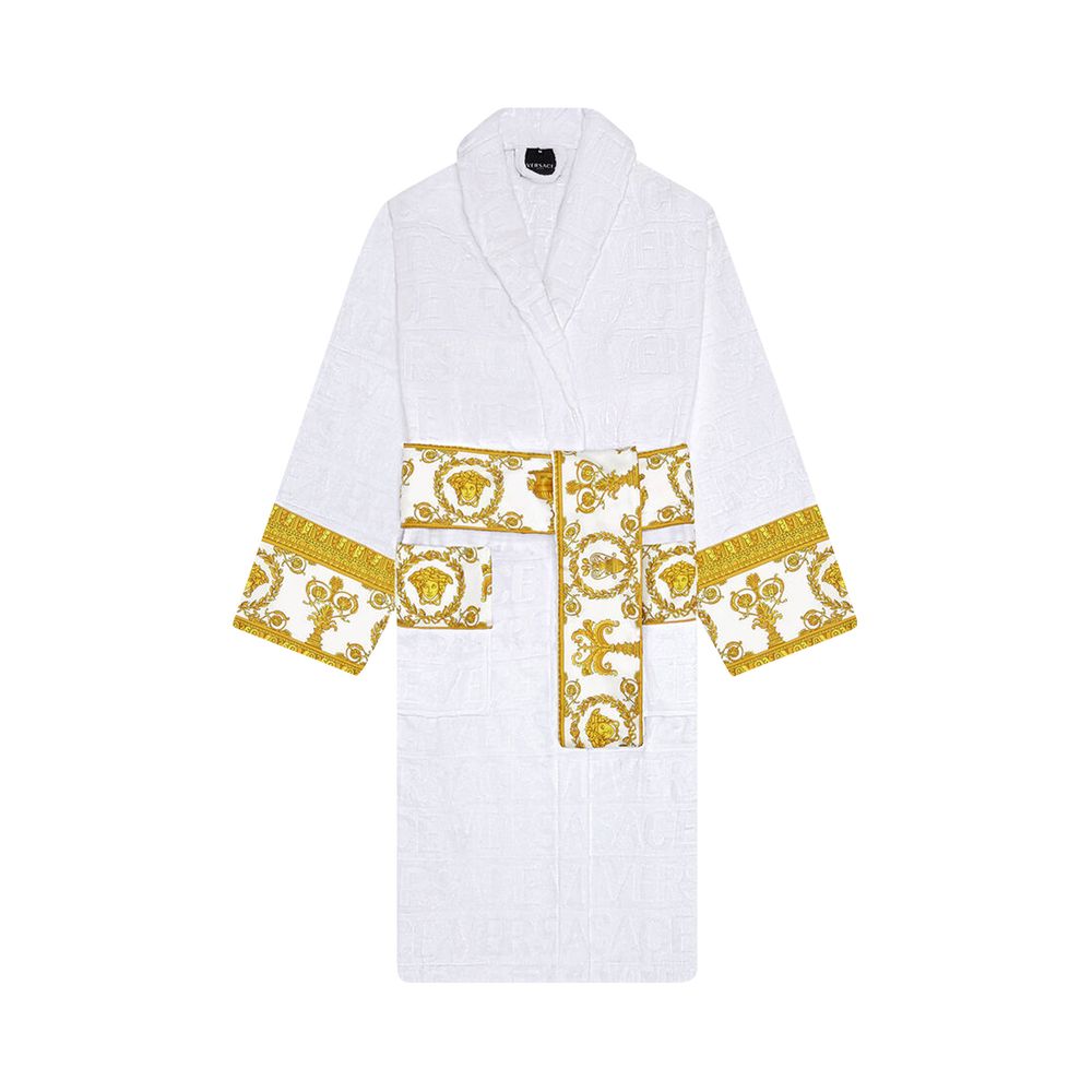 Buy Versace I Heart Baroque Bath Robe 'White' ZACJ00008 ZCOSP052