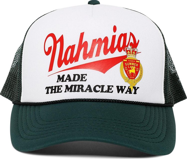 Nahmias Miracle Way Trucker Hat 'Green'