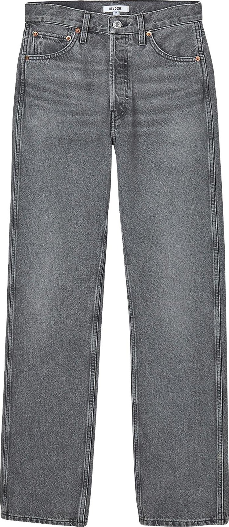 RE/DONE 90s High Rise Loose Jean 'Vintage Ash Grey'