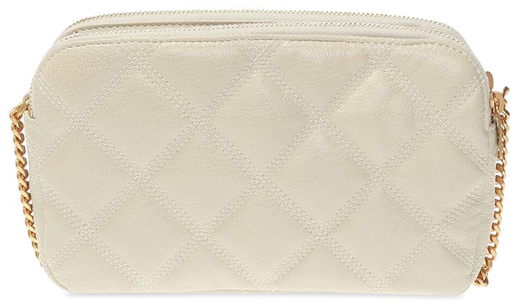 Saint Laurent Becky Quilted Shoulder Bag Crema Soft
